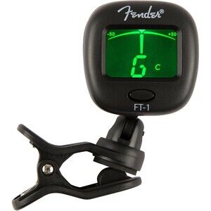 Fender FT-1 Professional Clip-On Guitar Tuner Chromatic